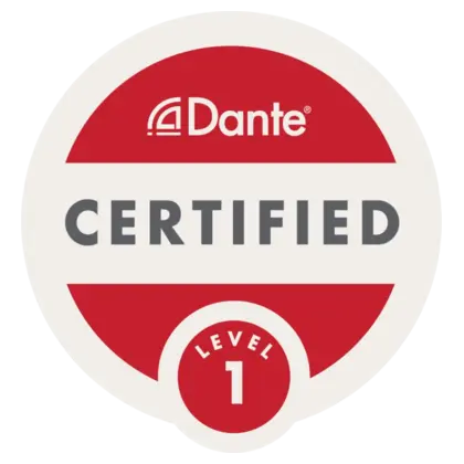 Dante Certified Level 1