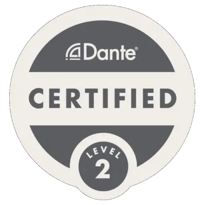 Dante Certified Level 2